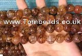 CAA5058 15.5 inches 12mm round dragon veins agate beads wholesale