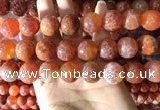 CAA5077 15.5 inches 18mm round red dragon veins agate beads