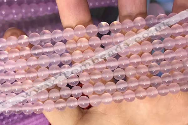 CAA5081 15.5 inches 6mm round purple agate beads wholesale