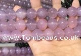 CAA5087 15.5 inches 18mm round purple agate beads wholesale