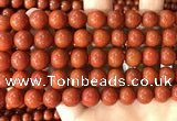 CAA5101 15.5 inches 10mm round red agate gemstone beads