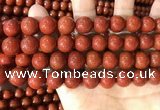 CAA5102 15.5 inches 12mm round red agate gemstone beads