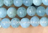 CAA5140 15.5 inches 4mm round dragon veins agate beads wholesale