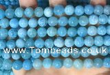 CAA5142 15.5 inches 8mm round dragon veins agate beads wholesale