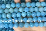 CAA5145 15.5 inches 12mm round dragon veins agate beads wholesale