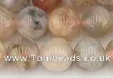 CAA5281 15.5 inches 8mm round sakura agate gemstone beads