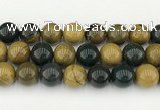 CAA5335 15.5 inches 14mm round ocean agate beads wholesale