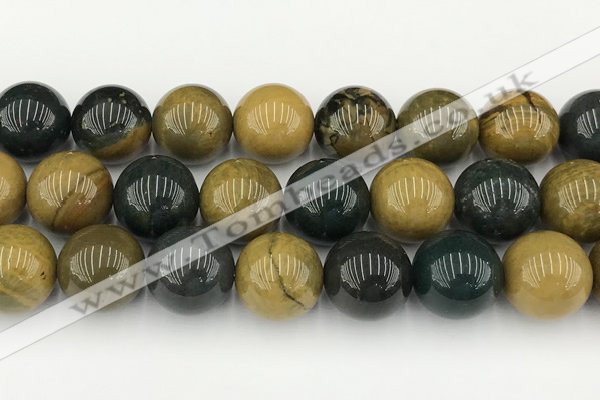 CAA5335 15.5 inches 14mm round ocean agate beads wholesale