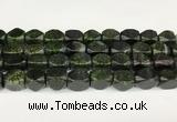 CAA5377 15.5 inches 10*12mm - 11*16mm faceted nuggets agate beads