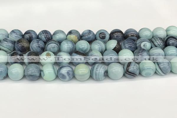 CAA5419 15.5 inches 12mm round agate gemstone beads