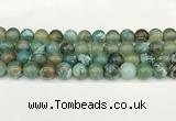 CAA5420 15.5 inches 12mm round agate gemstone beads