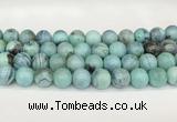 CAA5421 15.5 inches 14mm round agate gemstone beads