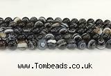 CAA5426 15.5 inches 12mm round agate gemstone beads