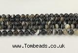 CAA5429 15.5 inches 10mm round agate gemstone beads