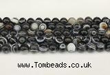 CAA5434 15.5 inches 12mm round agate gemstone beads