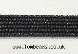 CAA5437 15.5 inches 6*8mm faceted rondelle agate gemstone beads