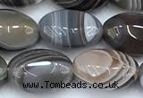 CAA5891 15 inches 8*12mm oval botswana agate gemstone beads