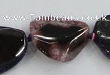 CAA621 15.5 inches 25*30mm freeform dragon veins agate beads