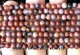 CAA6255 15 inches 4mm round Portuguese agate beads wholesale