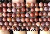 CAA6256 15 inches 6mm round Portuguese agate beads wholesale