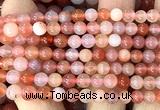 CAA6271 15 inches 6mm round south red agate beads wholesale