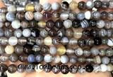 CAA6301 15 inches 6mm round Botswana agate gemstone beads