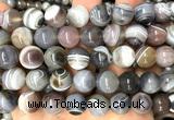 CAA6304 15 inches 12mm round Botswana agate gemstone beads