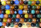 CAA6408 15 inches 10mm round rainbow agate beads wholesale