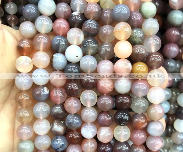 CAA6412 15 inches 10mm round Yanyuan agate beads wholesale