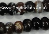 CAA733 15.5 inches 10*14mm rondelle fire crackle agate beads