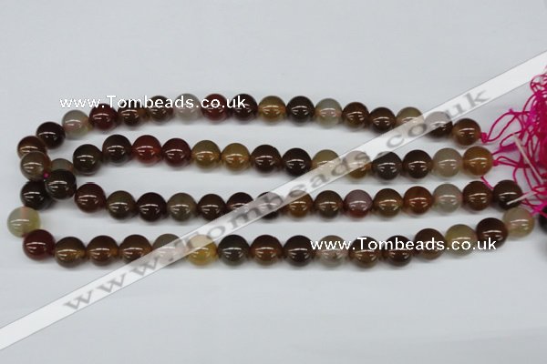 CAA892 15.5 inches 12mm round agate gemstone beads wholesale