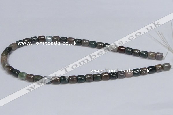 CAB447 15.5 inches 8*8mm column indian agate gemstone beads