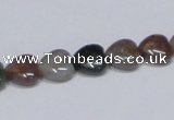 CAB453 15.5 inches 10*10mm heart indian agate gemstone beads