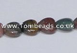 CAB454 15.5 inches 12*12mm heart indian agate gemstone beads