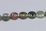 CAB455 15.5 inches 10mm coin indian agate gemstone beads wholesale