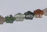 CAB459 15.5 inches 10*10mm star indian agate gemstone beads wholesale