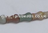 CAB465 15.5 inches 8*12mm vase-shaped indian agate gemstone beads