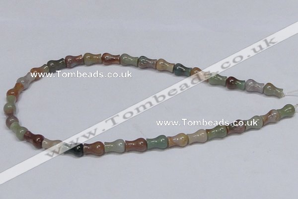 CAB465 15.5 inches 8*12mm vase-shaped indian agate gemstone beads