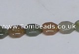 CAB467 15.5 inches 8*10mm freeform indian agate gemstone beads