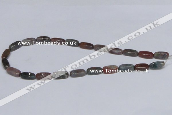 CAB473 15.5 inches 6*8*18mm cuboid indian agate gemstone beads