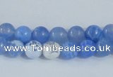 CAB645 15.5 inches 8mm round fire crackle agate beads wholesale