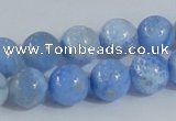 CAB647 15.5 inches 12mm round fire crackle agate beads wholesale