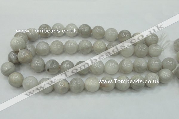 CAB902 15.5 inches 18mm round natural crazy agate beads wholesale