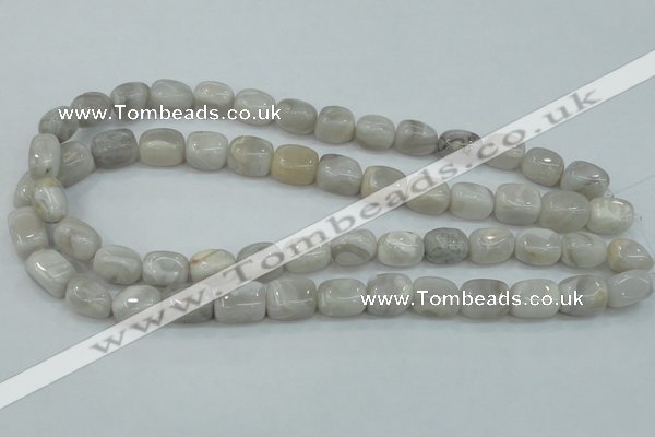 CAB903 15.5 inches 10*14mm nugget natural crazy agate beads wholesale