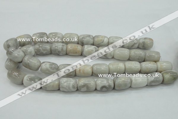 CAB904 15.5 inches 15*20mm drum natural crazy agate beads wholesale