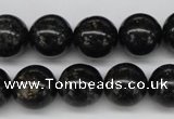 CAE06 15.5 inches 14mm round astrophyllite beads wholesale