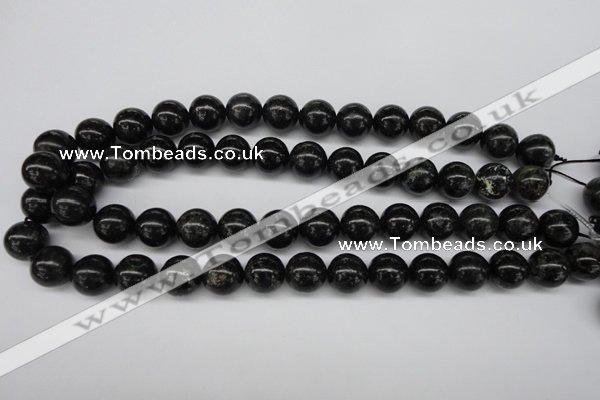 CAE06 15.5 inches 14mm round astrophyllite beads wholesale