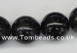 CAE09 15.5 inches 20mm round astrophyllite beads wholesale