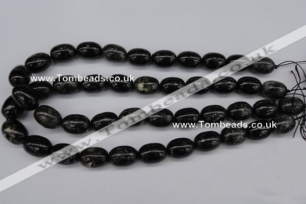 CAE17 15.5 inches 13*18mm egg-shaped astrophyllite beads wholesale