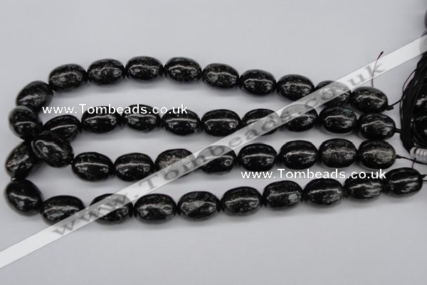 CAE18 15.5 inches 15*20mm egg-shaped astrophyllite beads wholesale